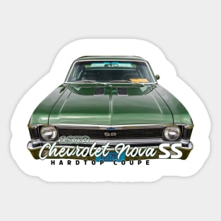 1970 Chevrolet Nova SS Hardtop Coupe Sticker